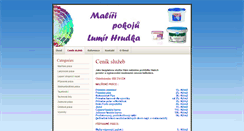 Desktop Screenshot of malirihrudka.cz