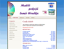 Tablet Screenshot of malirihrudka.cz